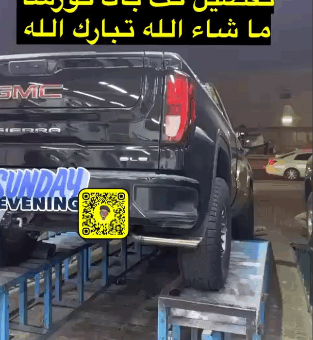 تفصيل كات باك ستانلس ستيل  كورسا للجمس والشفر والتاندرا والفورد والرم مخرج واحد يمين Corsa