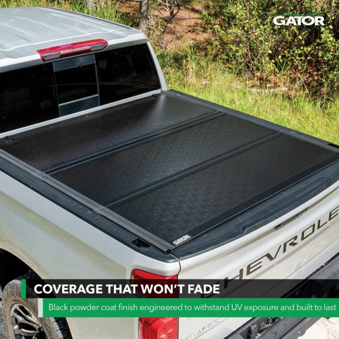 ⁦تسكيرة امريكية بجوده ممتازه من شركة Gator    2007 - 2013 Chevy/GMC Silverado/Sierra w/o rail system 6' 7" Bed⁩ - الصورة ⁦2⁩