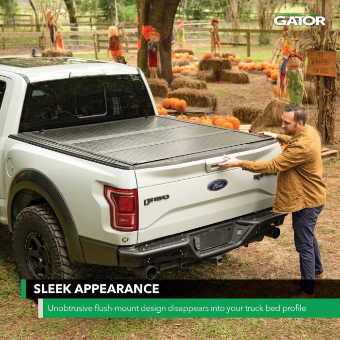 ⁦تسكيرة امريكية بجوده ممتازه من شركة Gator    2007 - 2013 Chevy/GMC Silverado/Sierra w/o rail system 6' 7" Bed⁩ - الصورة ⁦3⁩