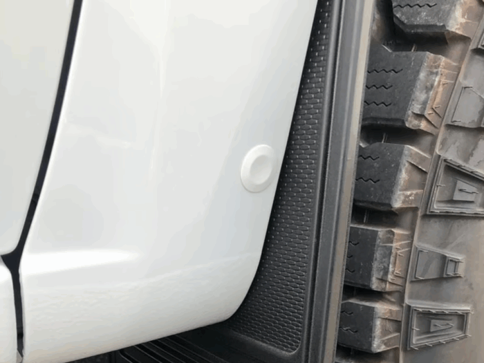 ⁦واقيات الطين المطاطية Gatorback Custom Rubber Mud Flaps⁩ - الصورة ⁦2⁩